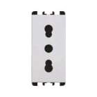 URMET SPA - UTD12100/303-9 PRESA BIPASSO 2P+T 16A 250V 1M