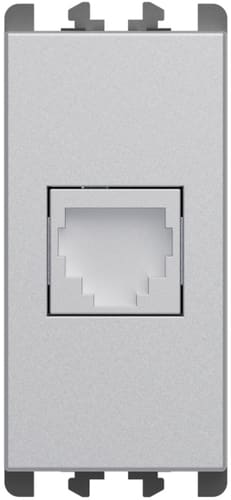 URMET SPA UTD27411.AL PRESA RJ11 6/4 MORS. 1M AL