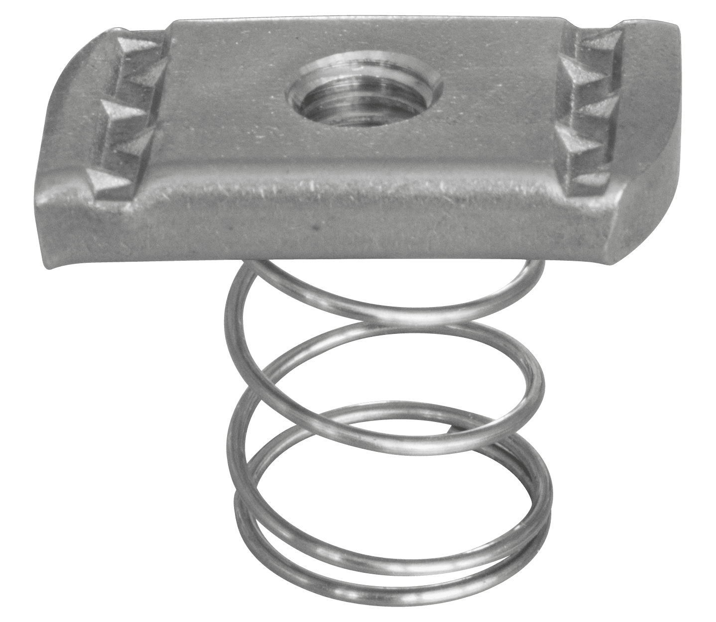 SATI ITALIA SPA - SAT2710670 Piastrina ad ancora con molla corta PMP filettatura M6 BZF