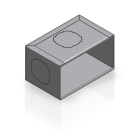 FANTINI COSMI SPA - FANAP19953 PGR PLENUM ISOLATO PER GRIGLIE RETTANGOL