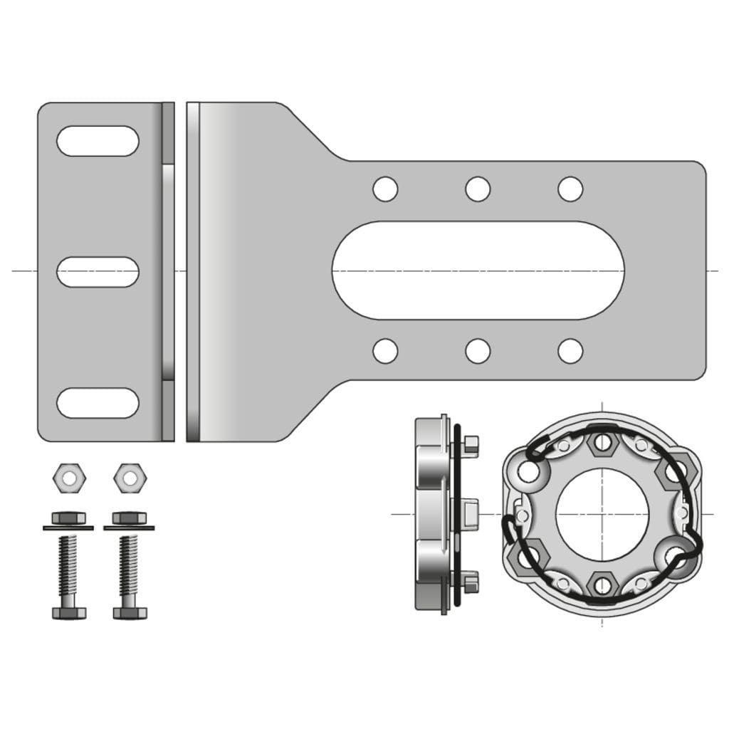 BFT (SOMFY) MFY9420602 SUPPPORTO OP. A SQUADRA ZINC