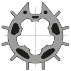BFT (SOMFY) - MFY9751005 RUOTA LT 70 OGIVA