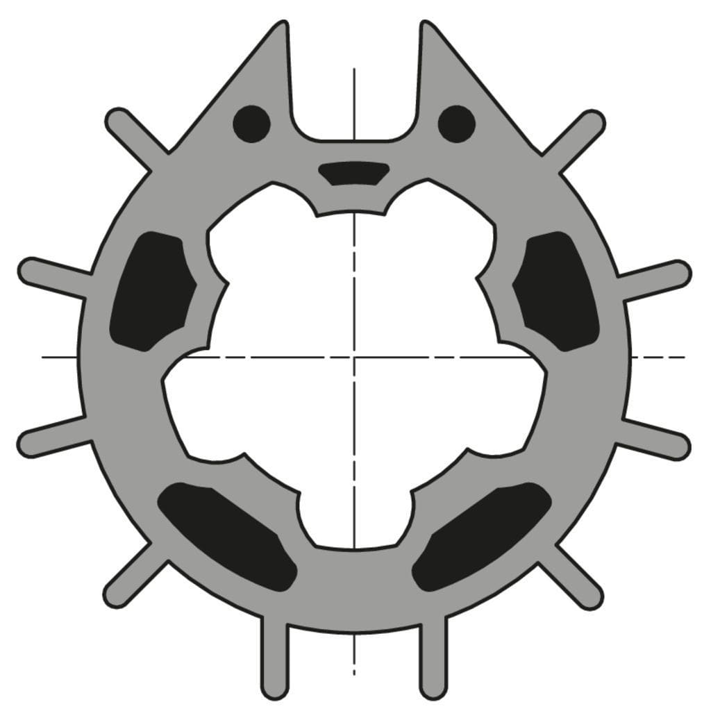 BFT (SOMFY) - MFY9751005 RUOTA LT 70 OGIVA