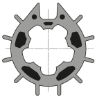 BFT (SOMFY) - MFY9751005 RUOTA LT 70 OGIVA