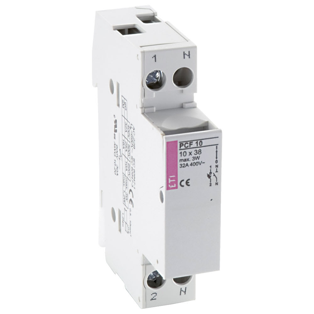 OMEGA FUSIBILI SPA - OMFQE13811 SEZIONATORE 10X38 1P+N