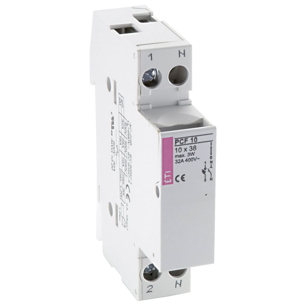 OMEGA FUSIBILI SPA OMFQE13811 SEZIONATORE 10X38 1P+N