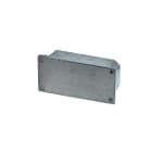 CONCHIGLIA - CON046020095 Serie PP - Pozzetto in alluminio da incasso/parete, IP55, dimensioni 196 x 98 x 70 mm (BxAxP)