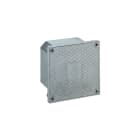 CONCHIGLIA - CON046070009 Serie PP - Pozzetto in alluminio calpestabile, IP55, dimensioni 245 x 245 x 153 mm (BxAxP)