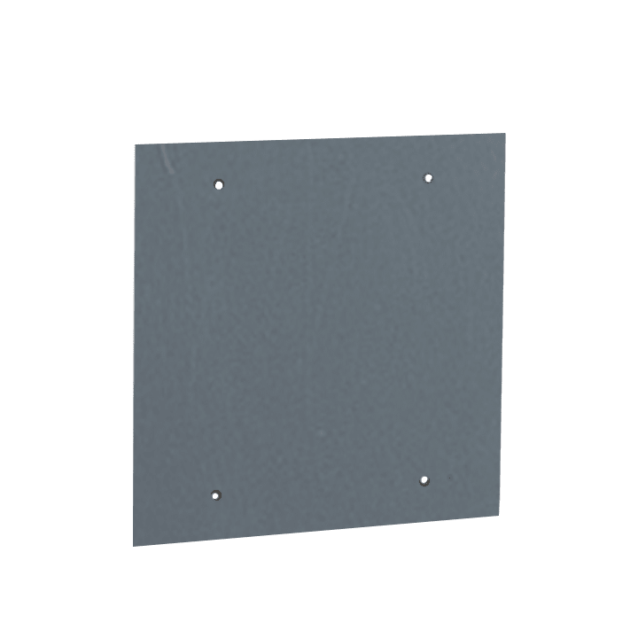 CONCHIGLIA - CON095695508 Acc. Serie CP - Piastra di fondo in PVC, dimensioni 403 x 390 mm, spessore 5 mm