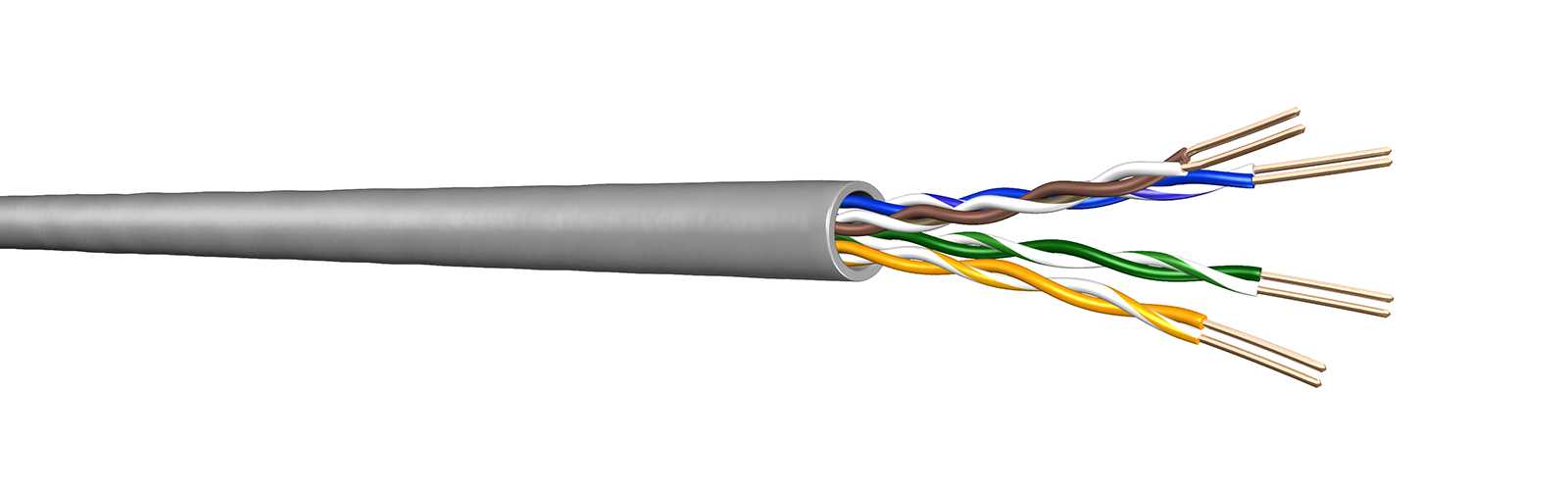 ZELIATECH - NPR60011512 CAVO U/UTP CAT.5E ECA GRIGIO 305M