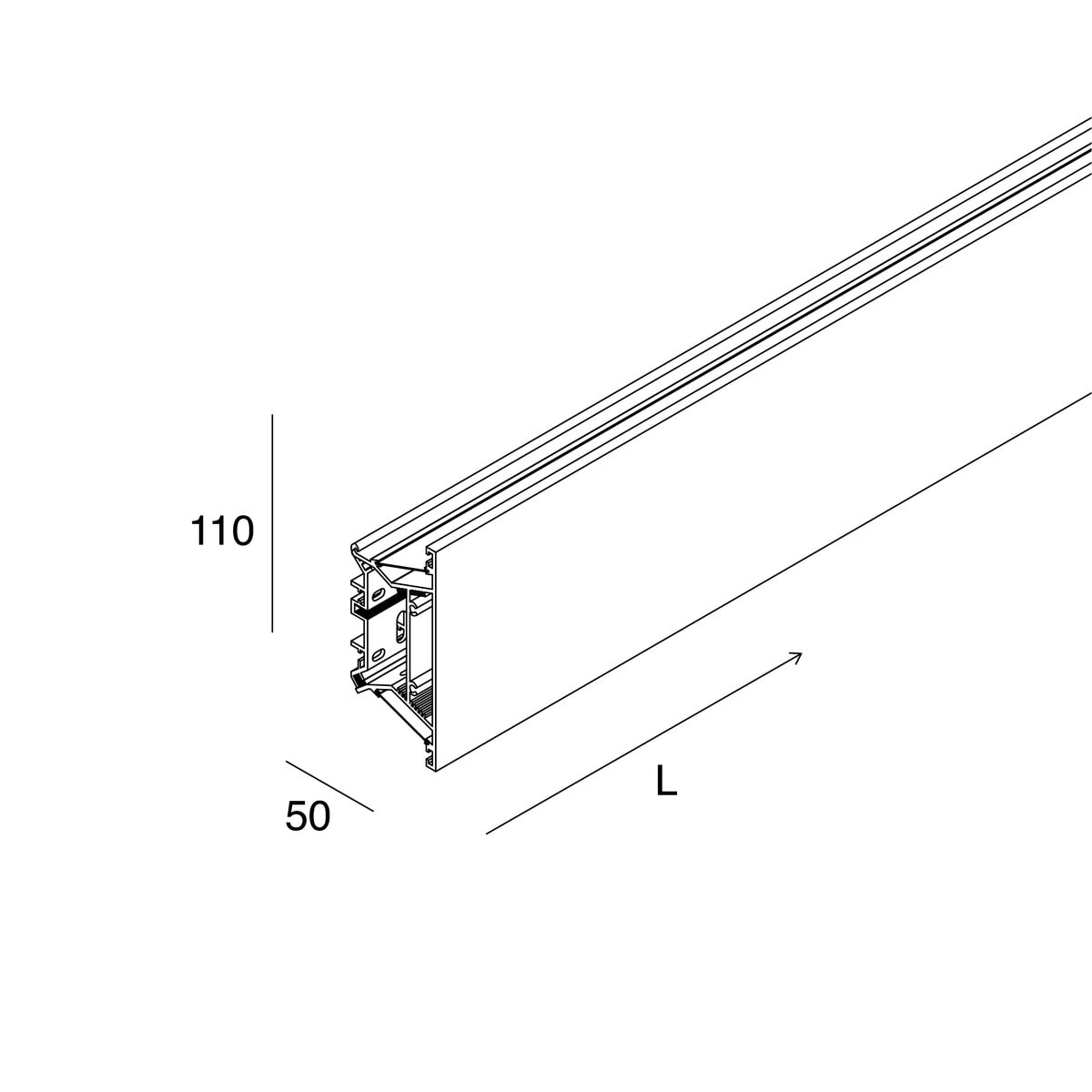 NOVALUX SPA NOX100329.01 T: LIN. STRIP BIA L= 2000