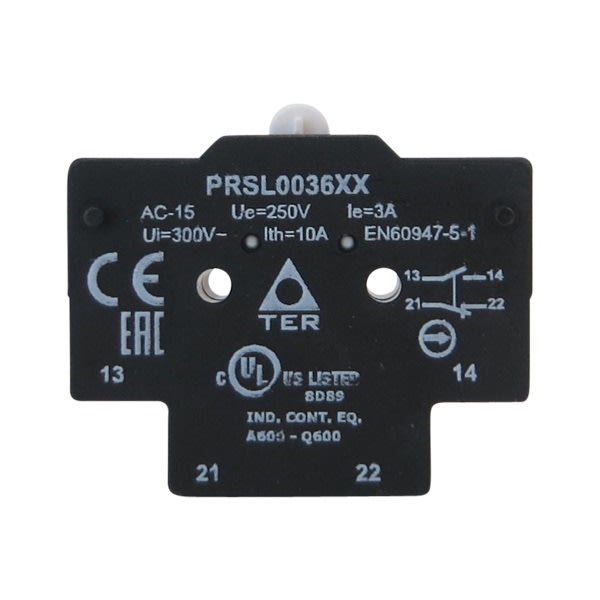 TECNO ELETTRICA RAVA - TERPRSL0036XX INTERRUTTORE 1NO+1NC