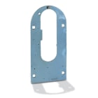 CONCHIGLIA - CON095554358 Acc. per Serie SCF - Piastra di fondo per cassette di derivaz. da palo, dim. 134 x 276 mm, con asola