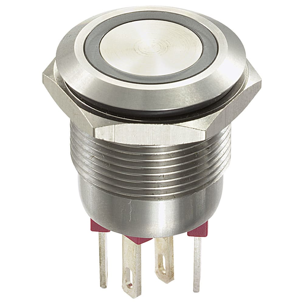 OMEGA FUSIBILI SPA - OMFMP0002.S.GR.24 PULS.ANTIV.LUM. VERDE 24V