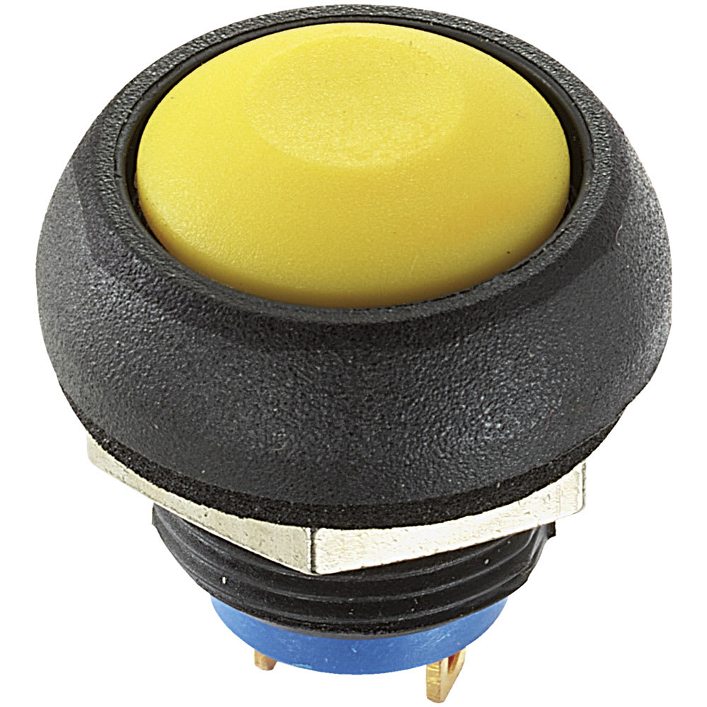 OMEGA FUSIBILI SPA - OMFISR3SAD5 PULS.TONDO TASTO GIALLO