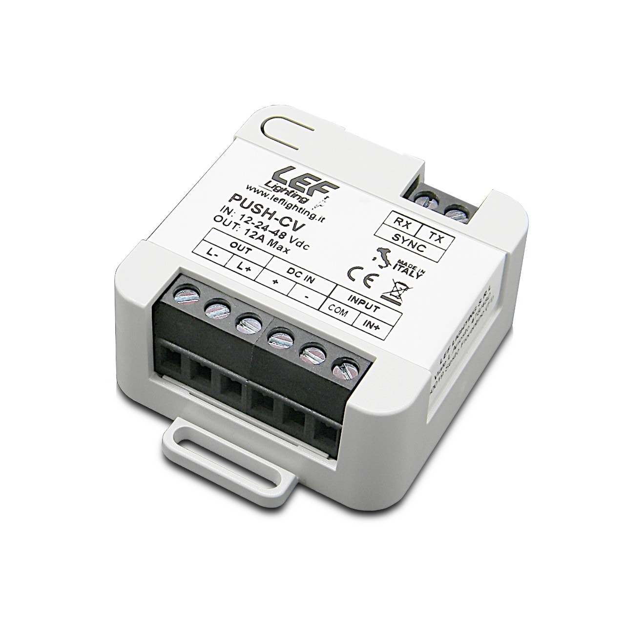 LEF LIGHTING SRL LEFPUSH-CV INTER.DIMM. 12-24-48VDC 12A PUSH/0/1-10V