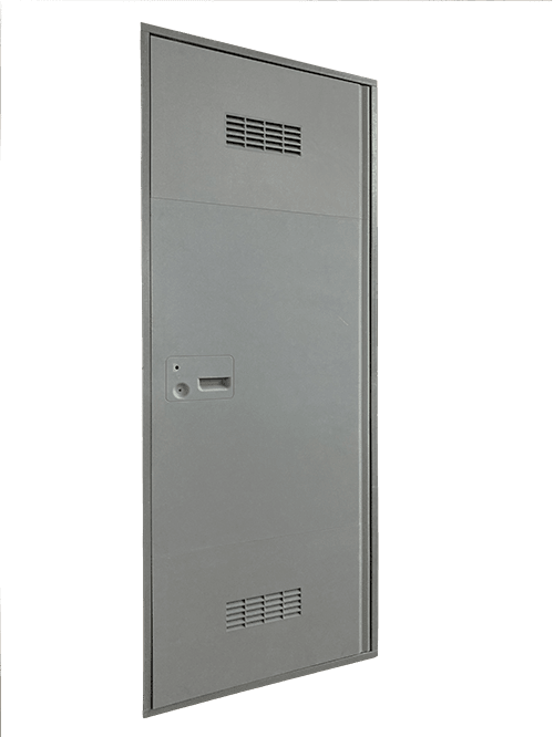 CONCHIGLIA - CON070766308 Serie PV - Porta per cabine MT, 1 anta largh. 800 mm, senza serratura