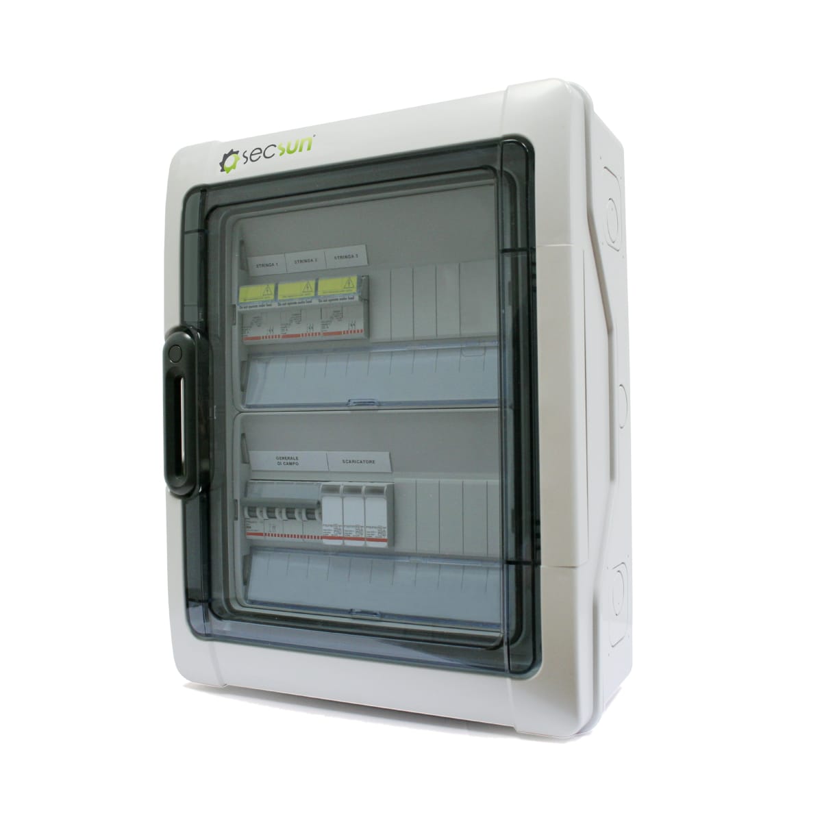 CONTACT ITALIA SRL - IICQCM1603 Quadro di Campo per 3 Stringhe Fotovoltaiche in Parallelo 600 Vdc