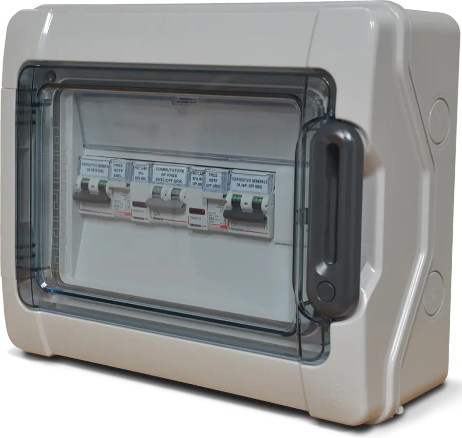 CONTACT ITALIA SRL - IICQOFF6 Quadro Comm. Manuale Monofase