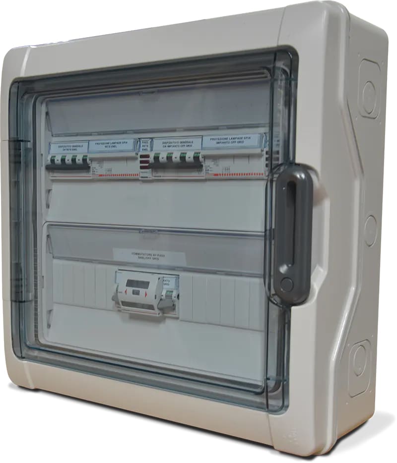 CONTACT ITALIA SRL - IICQOFFT10 Quadro Comm. Manuale Trifase