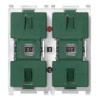 VIMAR SPA - VIWR14526 DUE PULSANTI BASCULANTI + REL