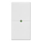 VIMAR SPA - VIWR14531.S Tasto 1M neutro puls. basculanti bianco
