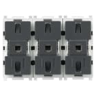 VIMAR SPA - VIWR14545 TRE PULSANTI SEMPLICI + RELE