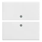VIMAR SPA - VIWR14842 Due mezzi tasti 2M neutri bianco