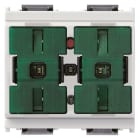 VIMAR SPA - VIWR16961.B DUE PULSANTI BASCULANTI BIANCO