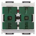 VIMAR SPA - VIWR16967.B DUE PULSANTI BASCULANTI+ATT.TAPPARELLE B