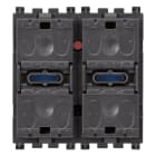 VIMAR SPA - VIWR19527.1 Due pulsanti bascul+att. tappar. lamelle