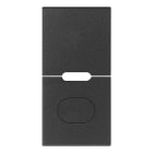 VIMAR SPA - VIWR19531.0 Tasto 1M pers. pulsanti semplici grigio