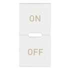 VIMAR SPA - VIWR19531.20.B TASTO 1M SIMBOLI ON E OFF BIANCO
