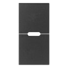 VIMAR SPA - VIWR19531.S TASTO 1M NEUTRO PULS. BASCULANTI GRIGIO