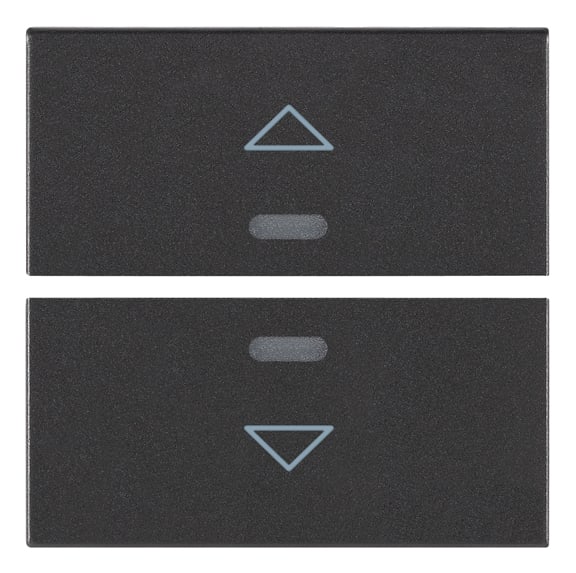 VIMAR SPA - VIWR19842.3 DUE MEZZI TASTI 2M SIMB. FRECCIA GRIGIO