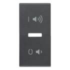 VIMAR SPA - VIWR20531.24 Tasto 1M simboli ON/OFF volume grigio