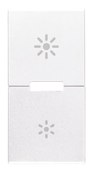 VIMAR SPA - VIWR20531.25.B TASTO 1M SIMB. REGOLAZ.UNIVERSALE BIANCO