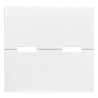 VIMAR SPA - VIWR20532.S.B TASTO 2M NEUTRO PULS. BASCULANTI BIANCO