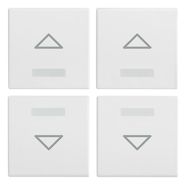 VIMAR SPA - VIWR20841.3.B Quattro mezzi tasti 1M freccia bianco