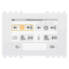 VIMAR SPA - VIWR21512.1.B TOUCH SCREEN COLORI 3M FULL FLAT BIANCO