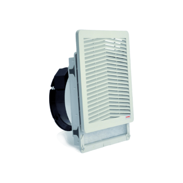 DKC-RAMKLIMA - KLMR5KV202305 Filtro di dimensioni 325 x 325 mm, con ventilatore 230Vac, versione IP55