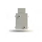 DKC-RAMBLOCK - RMBR5SMGPT50 Giunto da terra per tubo quadro 50x50 mm