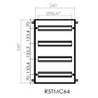 DKC-RAMBLOCK - RMBR5TMC64 TELAIO 16 MODULI X 4