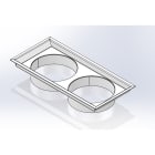 DKC-RAMKLIMA KLMRAKLMCNV04 CONVOGLIATORE TETTO 1000-2000W RAL7035