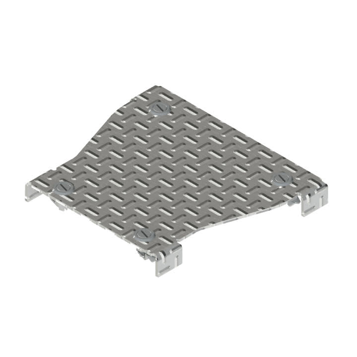 DKC-COMBITECH - SCZ5396559 C5 Coperchio Riduzione centrale 300x200 Mandorlato sp 3+2 AL