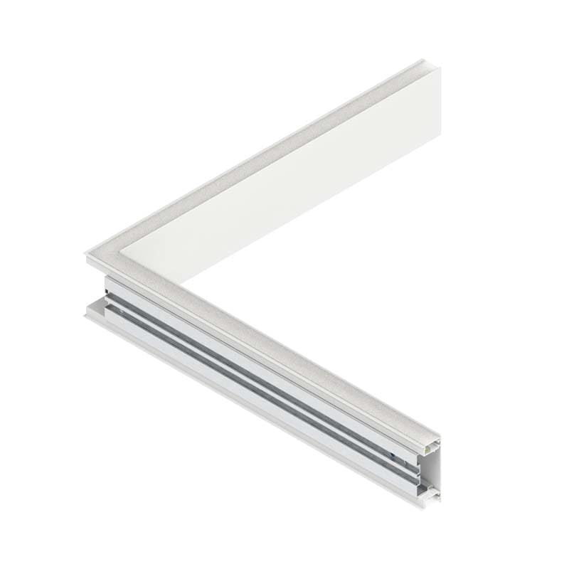 NOVALUX SPA NOX111414.01 RECTA: ANG.I 2X23W 3K 615X615 BI