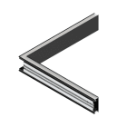 NOVALUX SPA - NOX111417.02 PROFILO ANGOLARE INTERNO PCB Sistema lineare con LED integrati a luce diretta/indiretta per installazione a parete. (Garanzia: 5 anni )