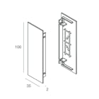 NOVALUX SPA - NOX111428.21 RECTA STRIP LED / TESTATE TERMINALI (2 pz.) (Garanzia: 5 anni )