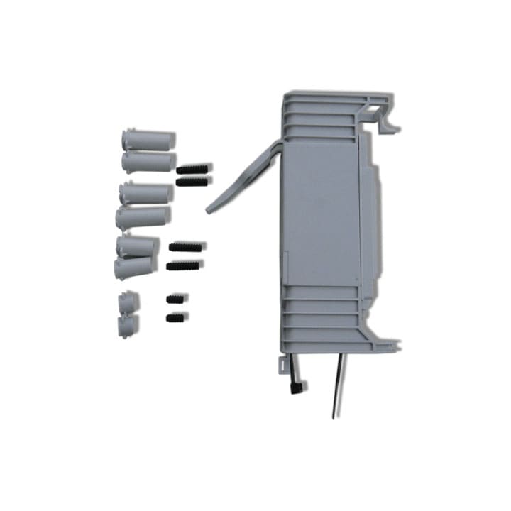 CONCHIGLIA - CON052511912 Serie RESET - Morsettiera + portello a filo palo diametro 118-168 mm, 4 poli, 1 fusibile