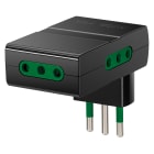 VIMAR SPA - VIWRI.00310 ADATTATORE MULT. S11 + 3P11 NERO
